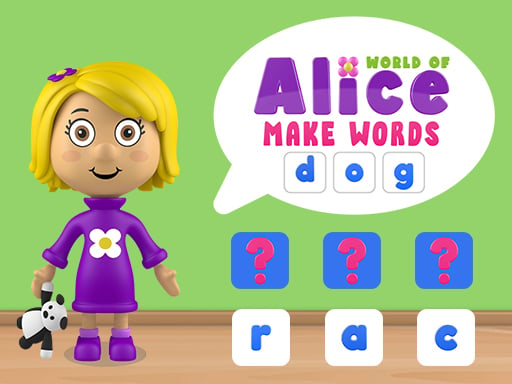 World of Alice Make Words 